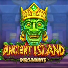 Ancient Island Megaways logo by Pragmatic Play at Priced Up Casino