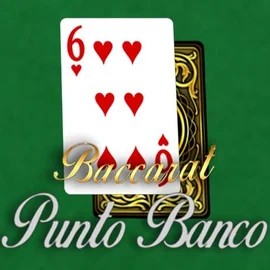 Baccarat - Punto Banco online game logo by Red Tiger Gaming on priced-up-casino.uk.com