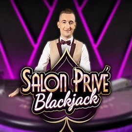 Blackjack Salon Privé slot visual from Ezugi available on priced-up-casino.uk.com