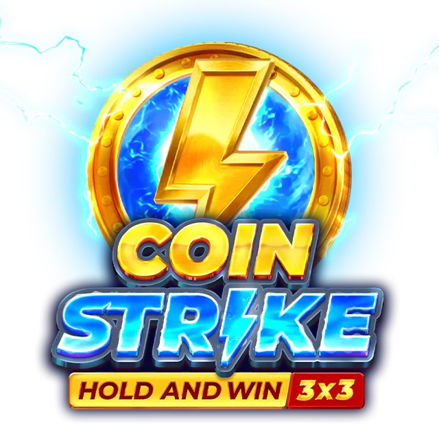 Coin Strike: Hold and Win by Playson, showcased at priced-up-casino.uk.com – game logo