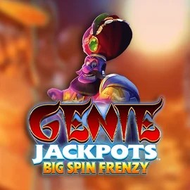 Try Genie Jackpots: Big Spin Frenzy slot by Blueprint Gaming on priced-up-casino.uk.com – logo image