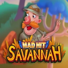 Mad Hit Savannah slot logo by RubyPlay at Priced Up CasinoMad Hit Savannah