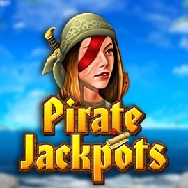 Pirate Jackpots online game logo by Belatra Games on priced-up-casino.uk.com