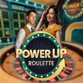 Live Casino logo of PowerUP Roulette from Pragmatic Play at Priced Up Casino